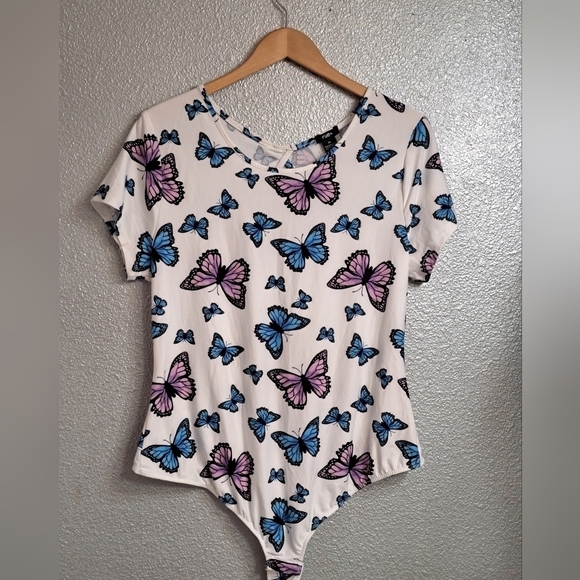 NWT Rue Plus  Butterfly Body Suit   Size 2X - Picture 1 of 5
